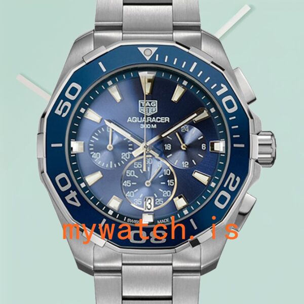 Tag Heuer Carrera 43mm Men CAY111B.BA0927 Silver-tone Stainless Steel: A Timeless Masterpiece