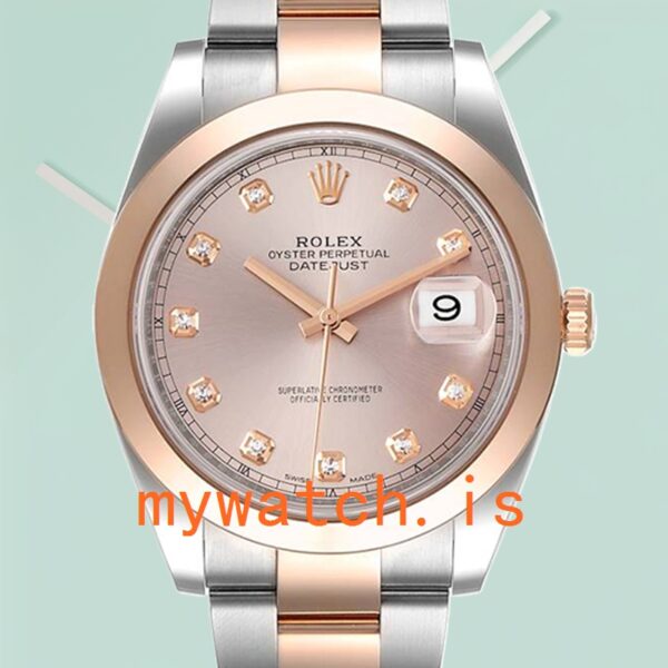 Rolex Datejust M126301-0007 41mm Mens Pink Dial Silver-tone: Genuine vs. Replica Analysis