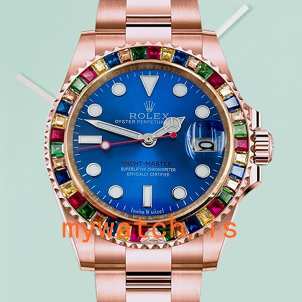 Rolex Yacht-Master Mens 40mm 116695 Diamond Bezel Rose Gold-tone: A Comprehensive Analysis