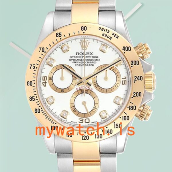 Rolex Daytona 116523-78593 40mm Mens White Dial: Genuine vs. Replica
