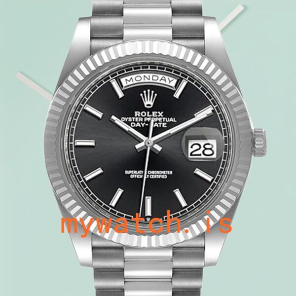 Rolex Day-Date Mens m228236-0003 40mm President Bracelet Automatic: Authentic vs. Replica