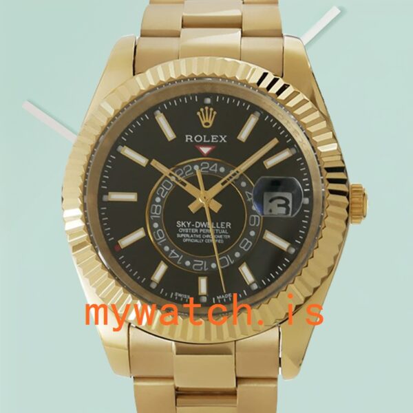 Rolex Sky-Dweller Men’s 326938BKSO 42mm Automatic Stainless Steel: A Masterpiece of Horology