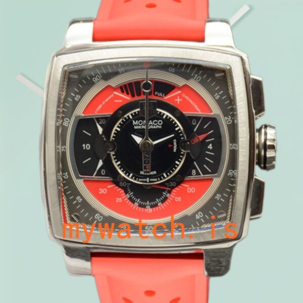 Tag Heuer Monaco 43mm MonacoBKAR-001 Men Quartz: Genuine vs. Replica Analysis