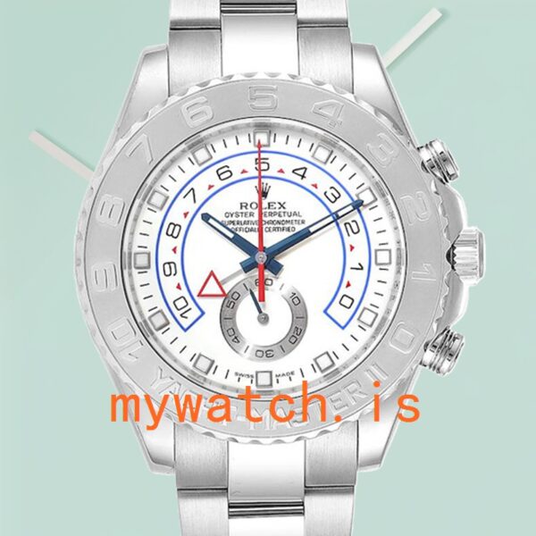 Rolex Yacht-Master Men’s 44mm 116689-0001 Silver-Tone Stainless Steel: A Timeless Marvel