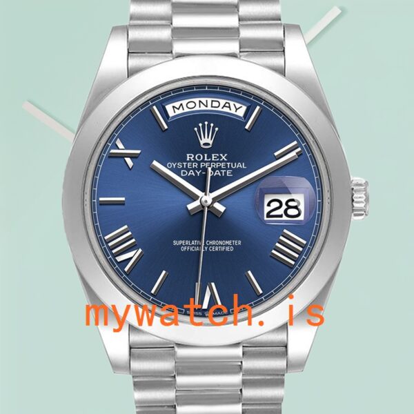 Rolex Day-Date 228206 40mm Mens President Bracelet: Genuine vs. Replica Analysis