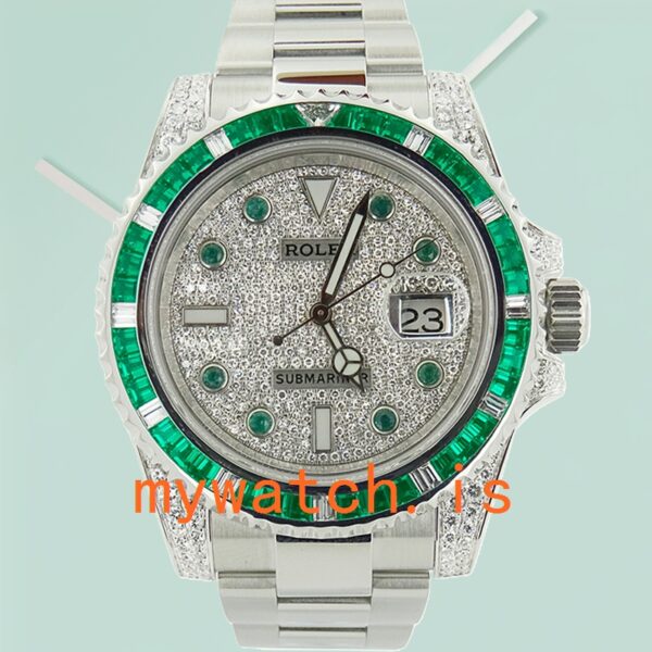 Rolex Submariner 40mm Mens 116659 Diamond Bezel: Genuine vs. Replica Analysis