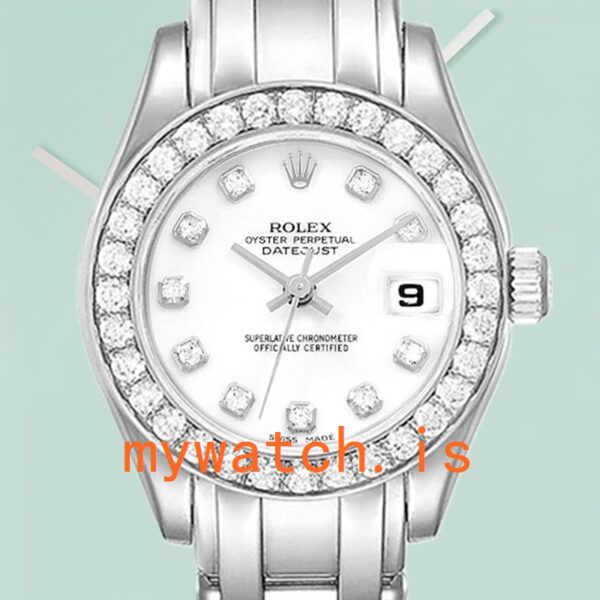 Rolex Pearlmaster 29mm Ladies 80299 White Dial Bracelet: Authentic vs. Replica
