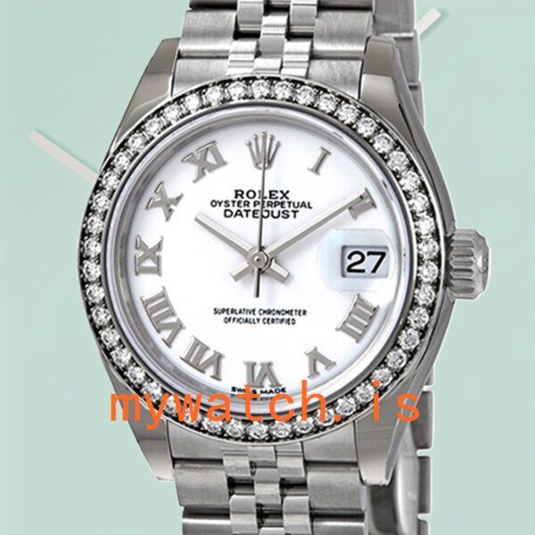 Rolex Datejust m279384rbr-0019 Ladies 28mm Automatic: A Timeless Elegance