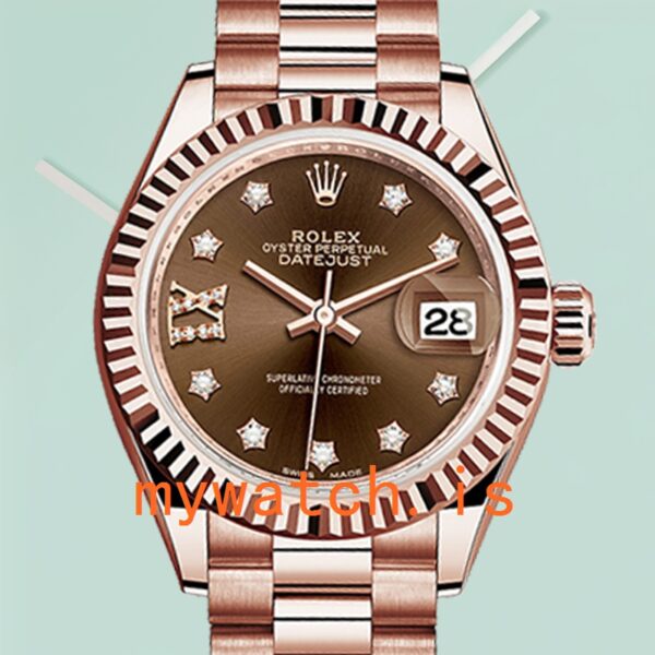 Rolex Datejust m279175-0002 28mm Ladies: Genuine vs. Replica Analysis