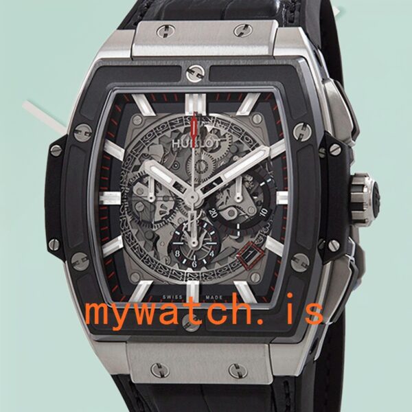 Hublot Spirit of Big Bang 45mm Men 601.NM.0173.LR Mechanical/Quartz: Authentic vs. Replica