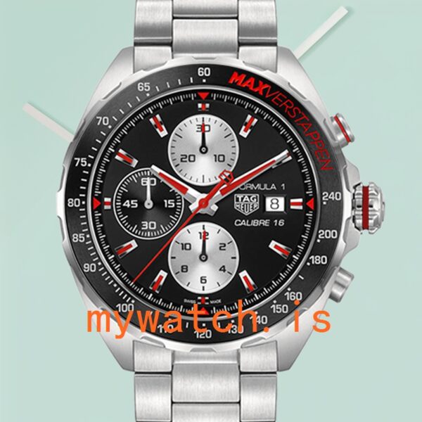 Tag Heuer Formula 1 43mm Men CAZ2018.BA0970-001 Silver-tone: A Blend of Precision and Style