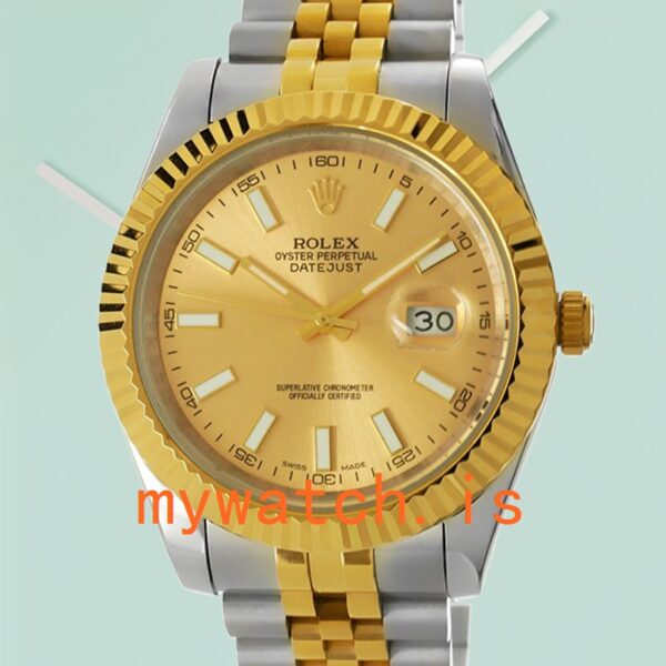 Rolex Datejust 41mm 126333CSJ Mens Champagne Dial Jubilee Bracelet: Authentic vs. Replica