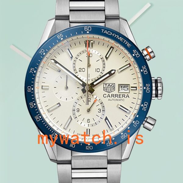 Tag Heuer Carrera 43mm CBM2110-002 Men Stainless Steel White Dial: Genuine vs. Replica Analysis