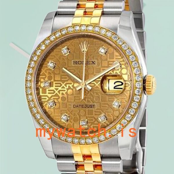 Rolex Datejust Mens 116243CJDJ 36mm Black Dial: Genuine vs. Replica