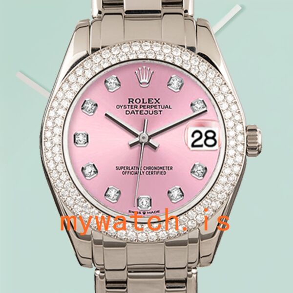Rolex Pearlmaster 31mm 81339 Unisex Silver-tone: A Timeless Elegance