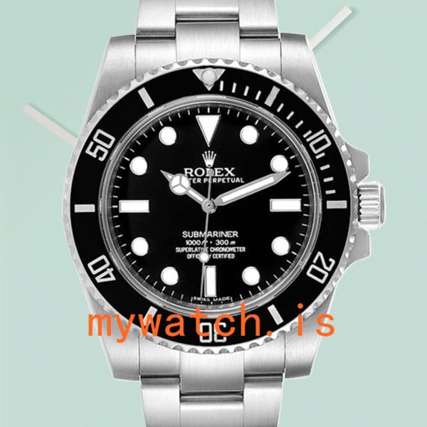 Rolex Submariner Mens 40mm 114060-97200 Stainless Steel Black Dial: Genuine vs. Replica Analysis